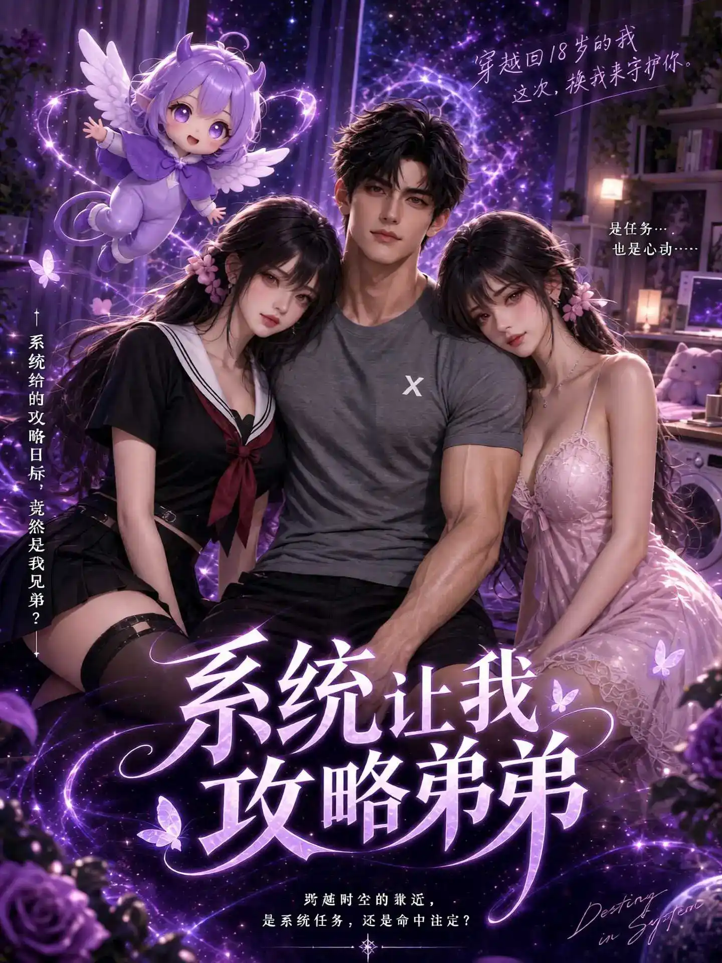 短剧封面：系统让我攻略弟弟